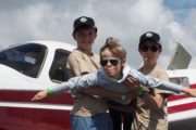 Kids love our Brisbane scenic flight with Sky Dance