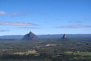 Glass House mountains scenic flight